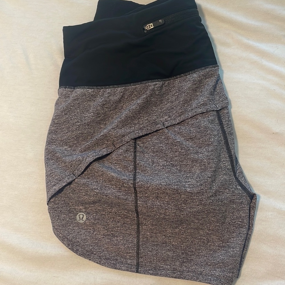 Lulu Lemon Speed Up High Rise Fully Lined 4” Shorts